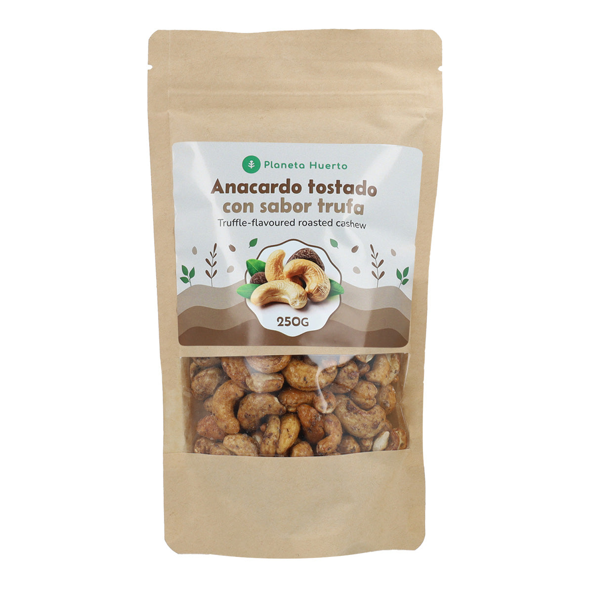 Rostade cashewnötter med tryffelsmak Planeta Huerto 250gr
