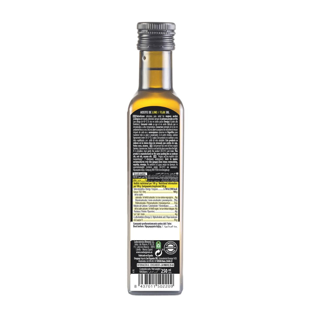 Bio-Kürbiskernöl NaturGreen, 250 ml