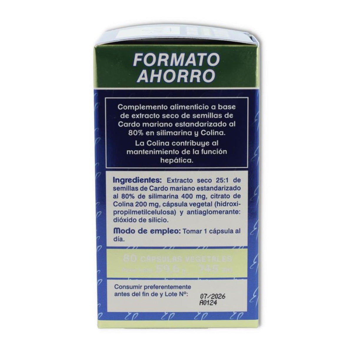 Milk thistle economy pack, Tongil, 80 capsules