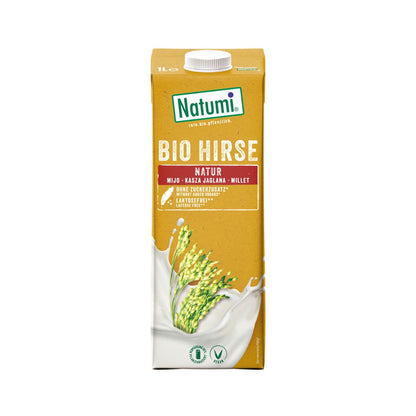 6er-Pack Bio-Hirse-Getränk Natumi 1 l