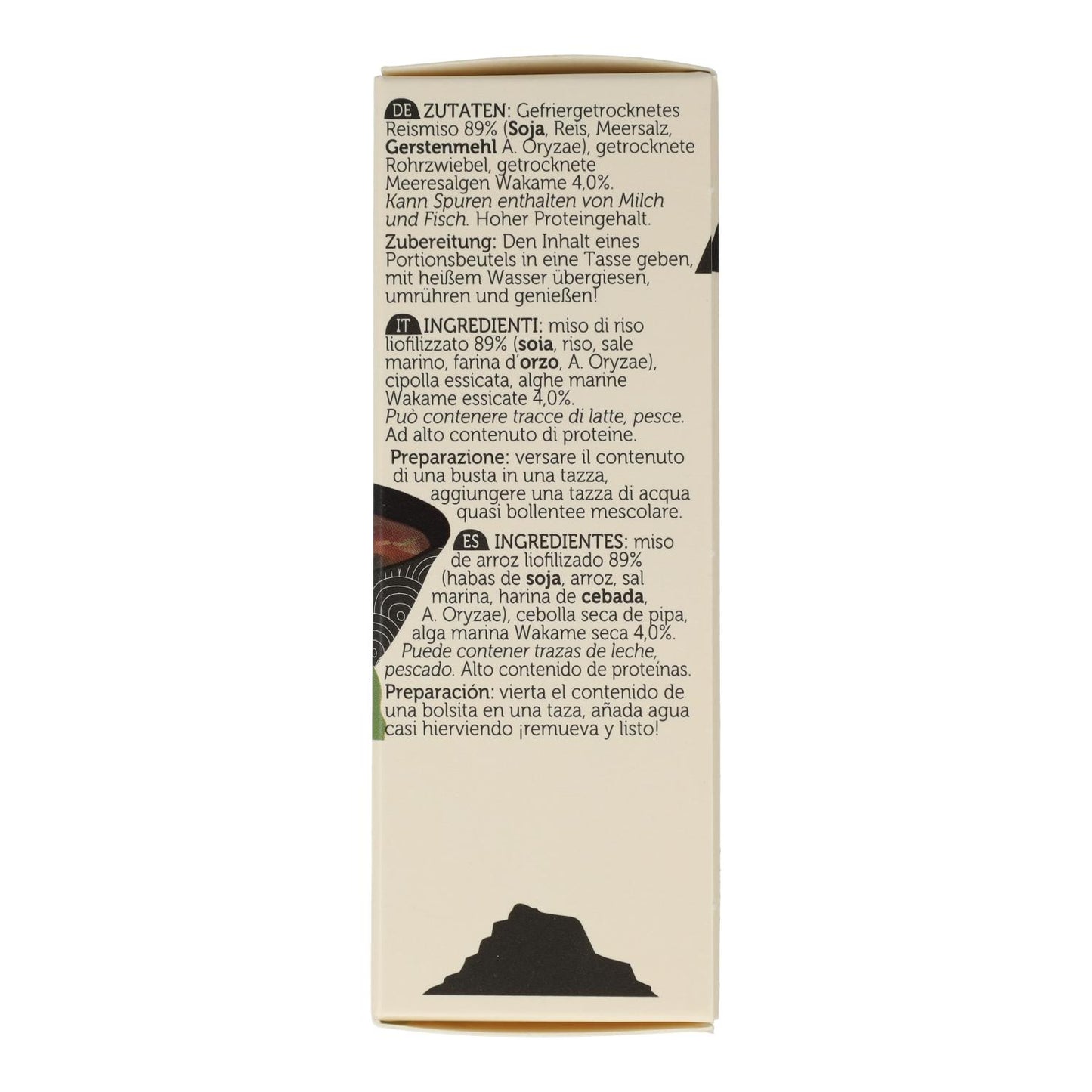 Traditionelle Instant-Miso-Suppe ECO Lima 4x10 g