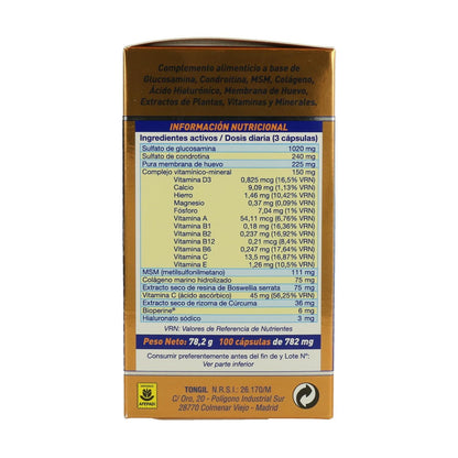 Confezione da 2 Nivelflex Tongil 782 mg 100 capsule