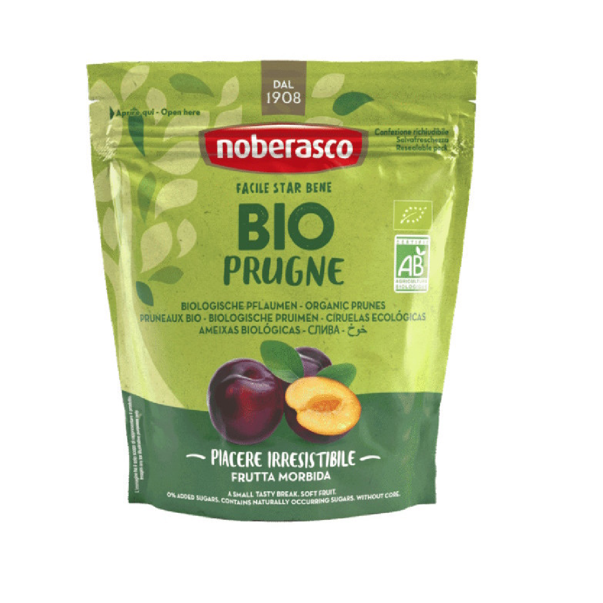 Prugne morbide senza nocciolo Noberasco 200 g