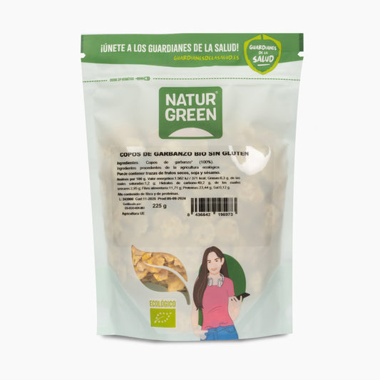 Płatki z ciecierzycy BIO Naturgreen 225 g