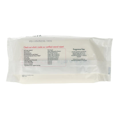 Naty Aloe Vera Wipes, 56 units