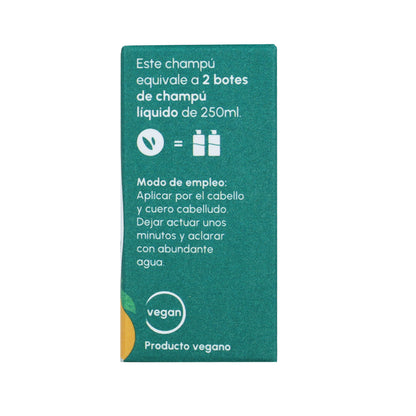 Champú sólido cabello normal Naranja y Cedro Planeta Huerto 85 gr