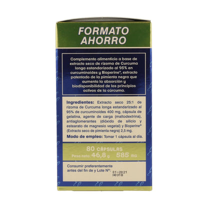 Pack of 2 Pure Turmeric Tongil Economy Format 80 Capsules