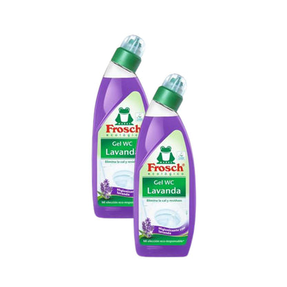 Gel nettoyant WC Lavande Eco Frosch Pack 2 unités x 750 ml