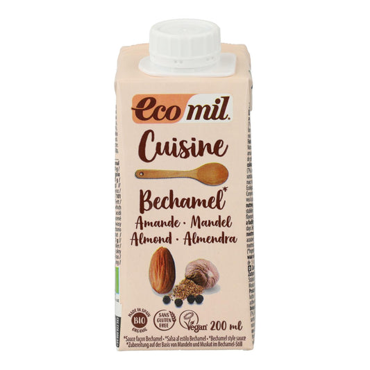 Besciamella vegetale vegana Bio Cuisine Ecomil, 200 ml