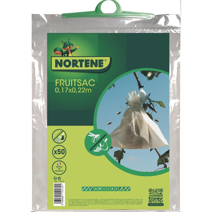 Fruitsac Nortene protective fruit covers, 50 units, 20 x 30 cm.