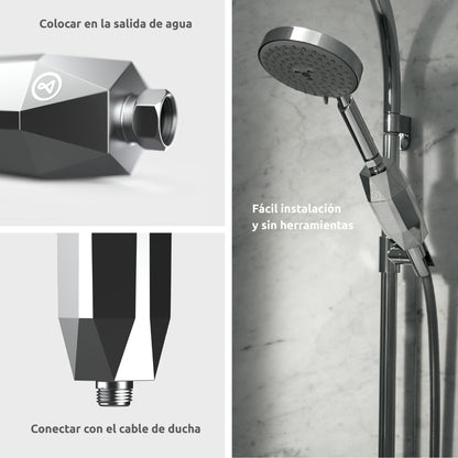Confezione annuale Filtro doccia ShowerPro Diamond Tappwater