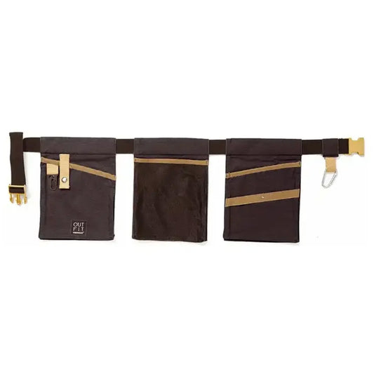 Cintura da giardino con 3 tasche antracite Verdemax Taglia unica