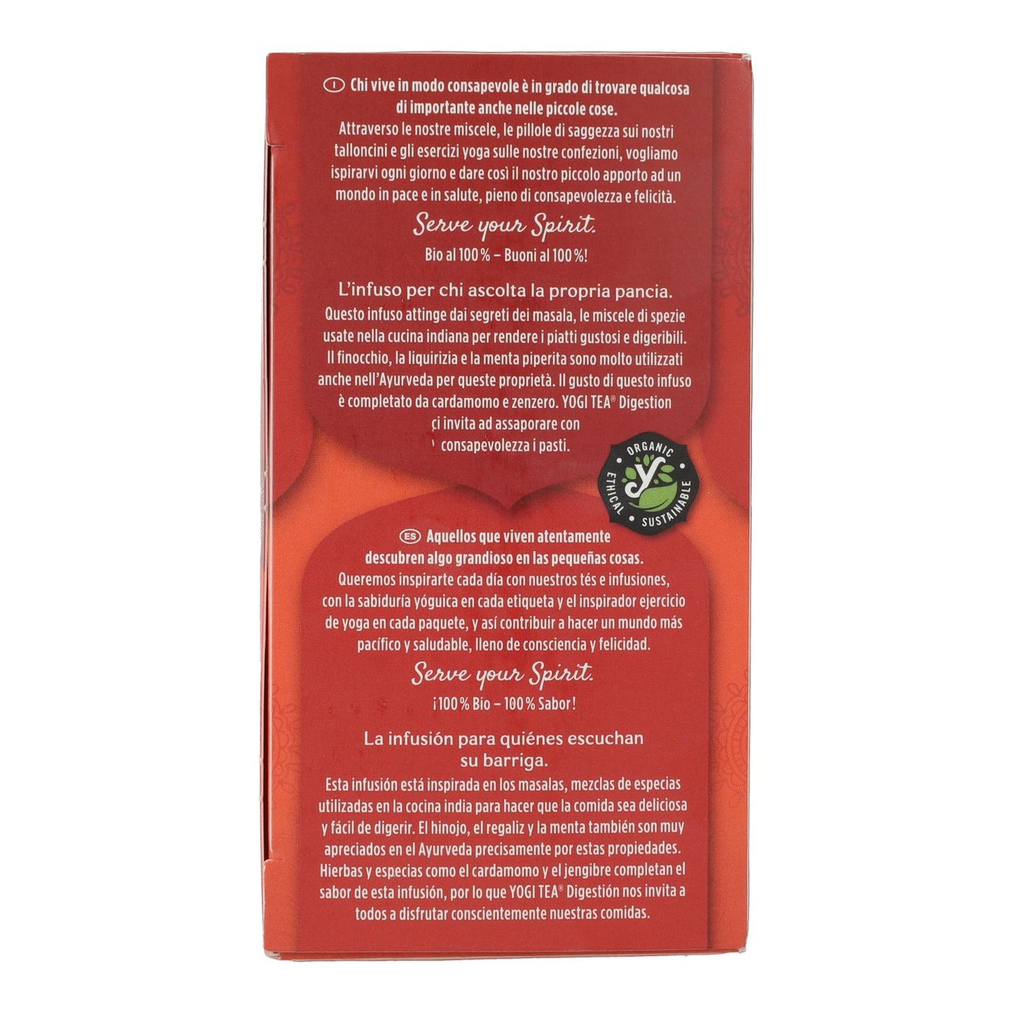 Yogi Tea Organic Digestion, 17 tea bags