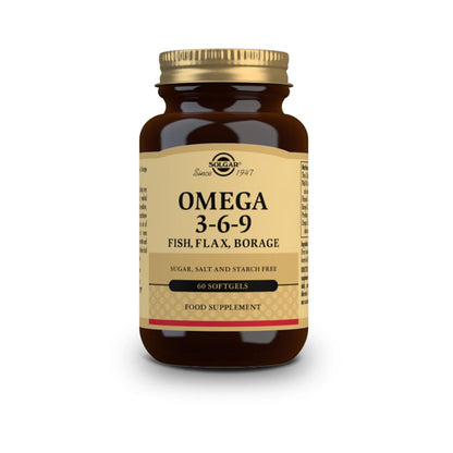 Omega 3 6 9 Solgar 60 Capsules
