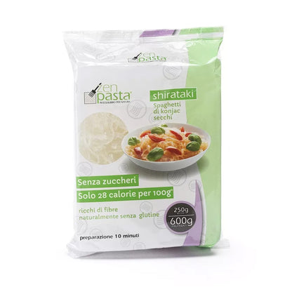 Spaghetti di Konjac tipo noodles disidratati "Shirataki" 250 g