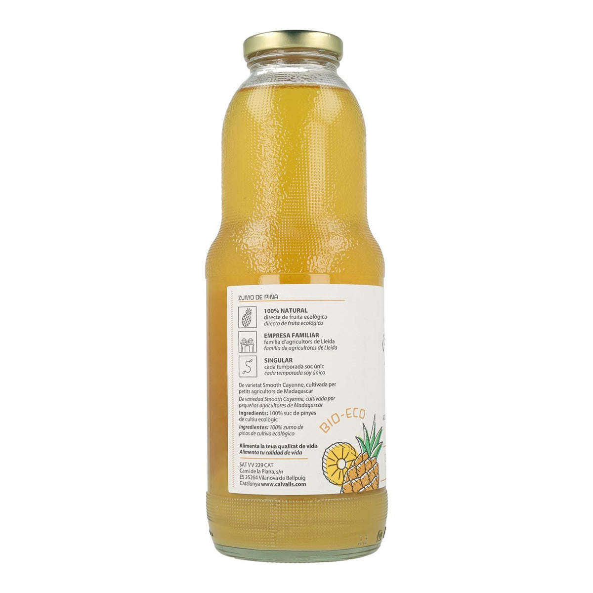 Succo di ananas ECO Cal Valls 200 ml