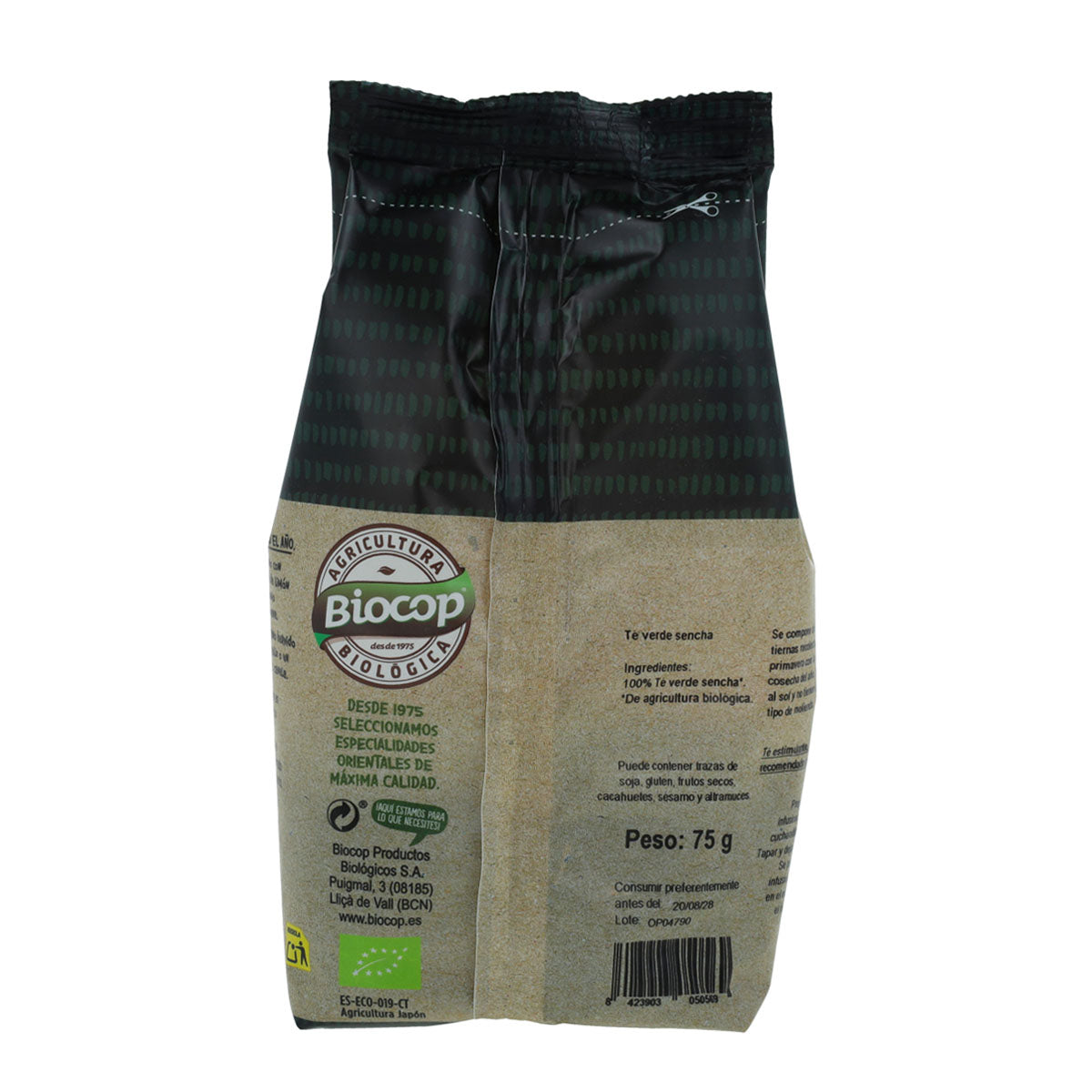 Tè verde Sencha Biocop, 75 g