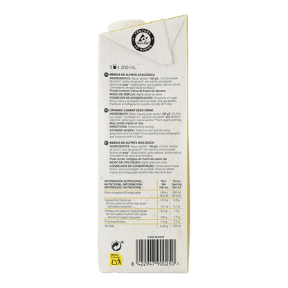 6L-förpackning med 100 % vegetabilisk fågelfrödryck Soria Natural 1L