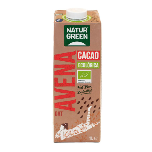 Bevanda all'avena e cacao biologica NaturGreen 1 L