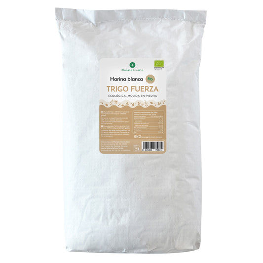 Biała Mąka Pszenna Siła Eco Planet Garden 5 Kg
