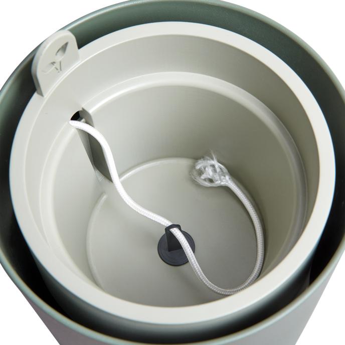 Doniczka samonawadniająca na rośliny aromatyczne Bouncy Basil Elho Verde