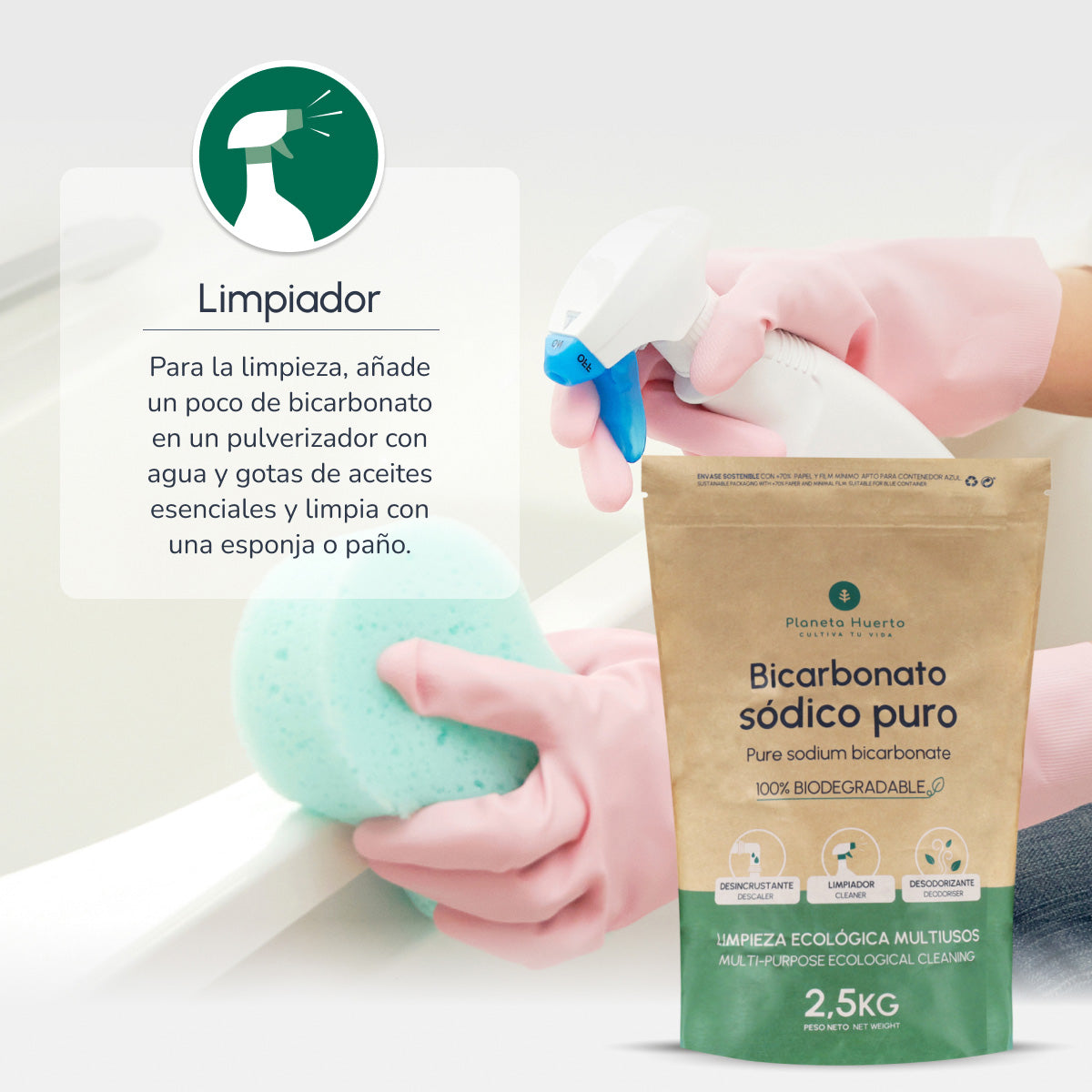 Natriumbikarbonat Planeta Huerto 1 Kg