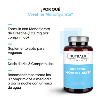 Monohydrat kreatyny Nutralie 90 kapsułek