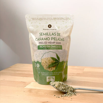 Semi di canapa decorticati ECO Planeta Huerto 400 g