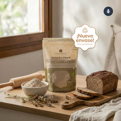 Mąka gryczana razowa Eco Planeta Huerto 800 g