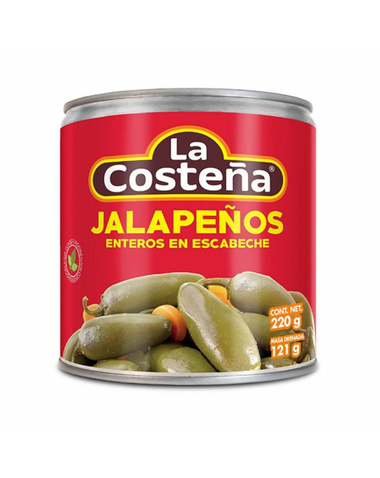 Jalapeños interi La Costeña 220 g
