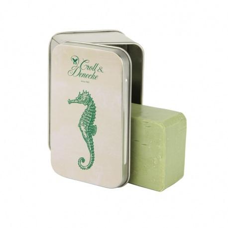 Scatola per sapone allo zinco Croll&Denecke 9,5x6x4,5 cm