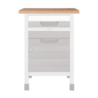 1 arbetsbänk i bok S 650 x 650 x 30 mm Wolfcraft 6043000 S 650 x 650 x 30 mm