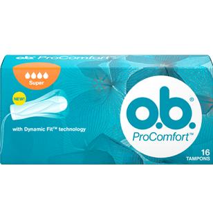 O.B. Tamponger ProComfort Super 54 stycken
