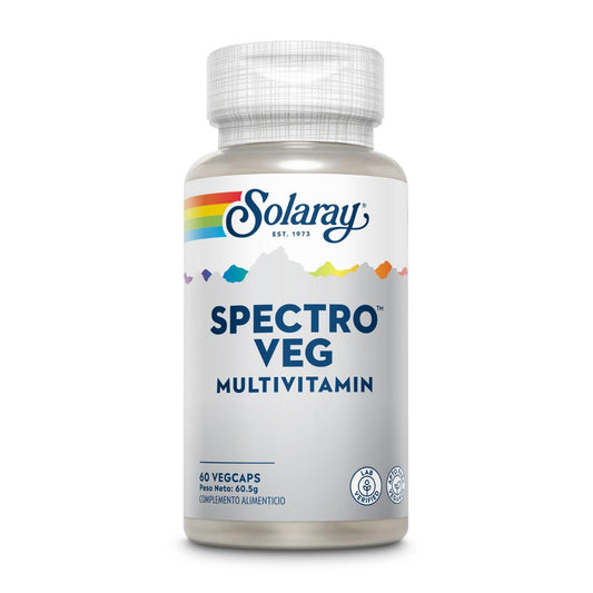 Spectro Multivitamin Solaray, 60 gélules végétales