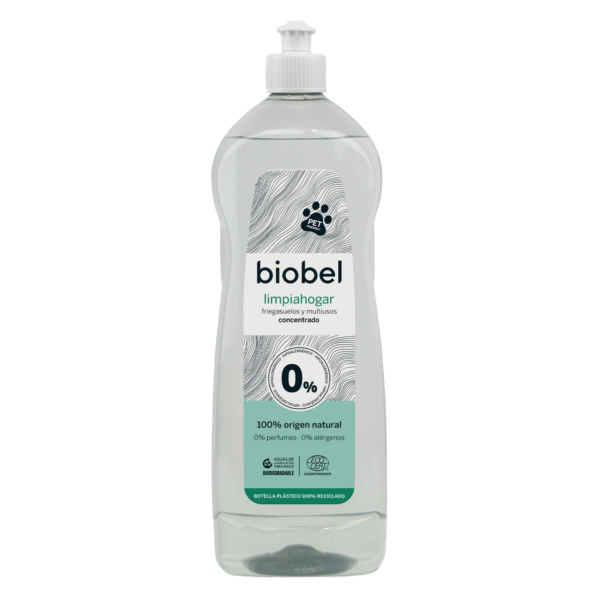Biobel koncentrerat rengöringsmedel 0 % 1 l