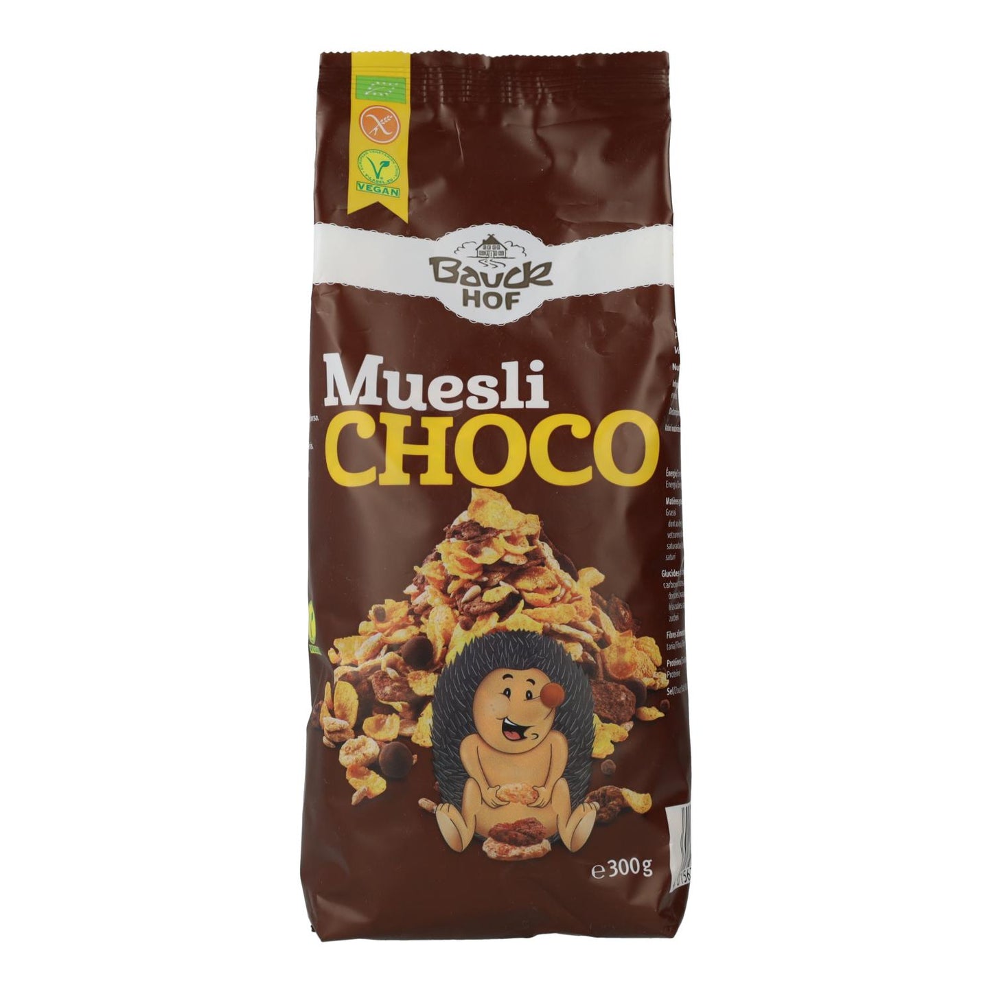 Bauckhof Gluten-Free Crunchy Muesli with Dark Chocolate 300 g