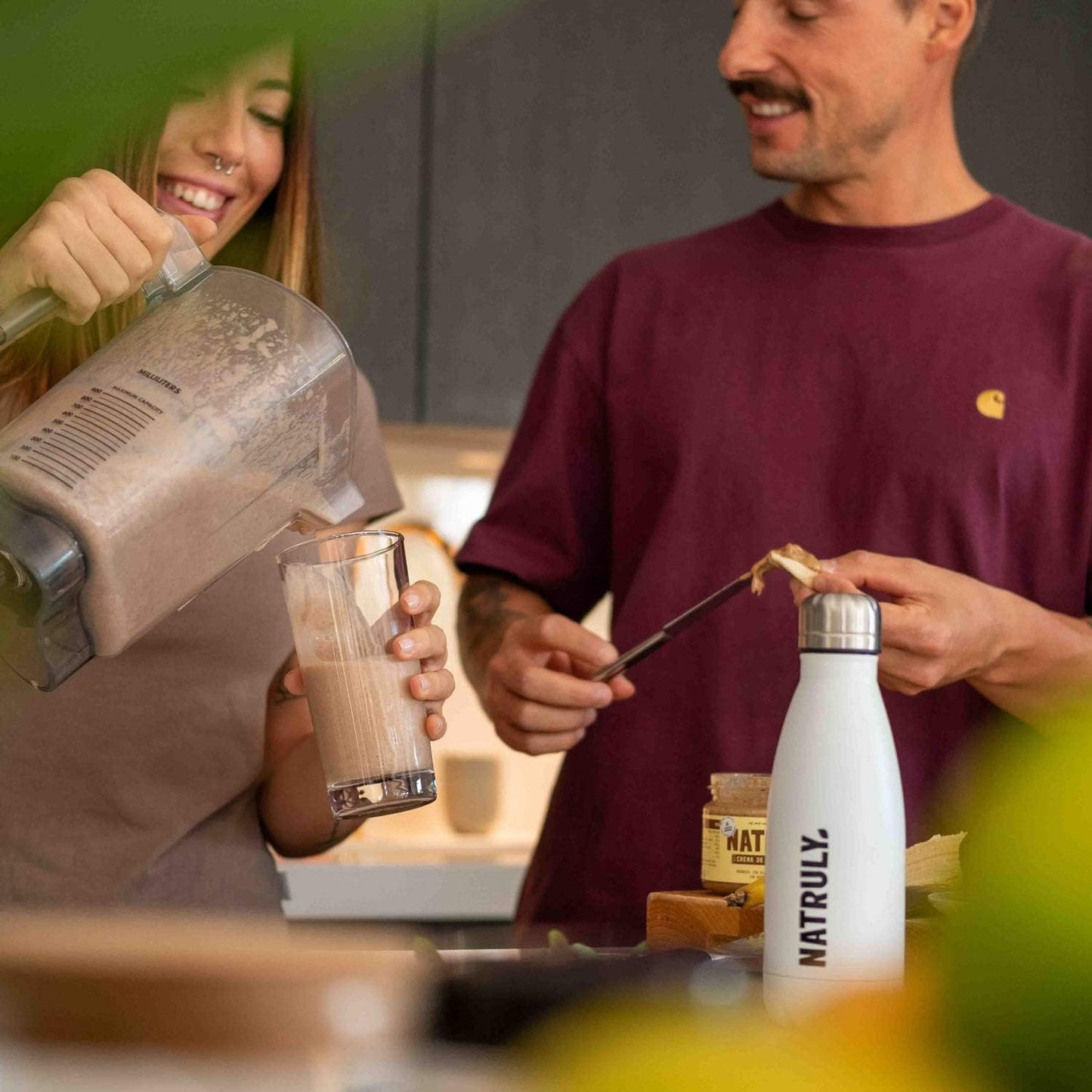 Natruly Proteine del siero di latte biologiche al cioccolato 350 g 350 g