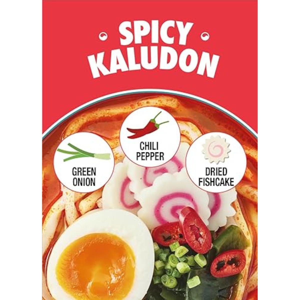 Fideos instantáneos, Ra Udong, picante, Korean Street 215 g