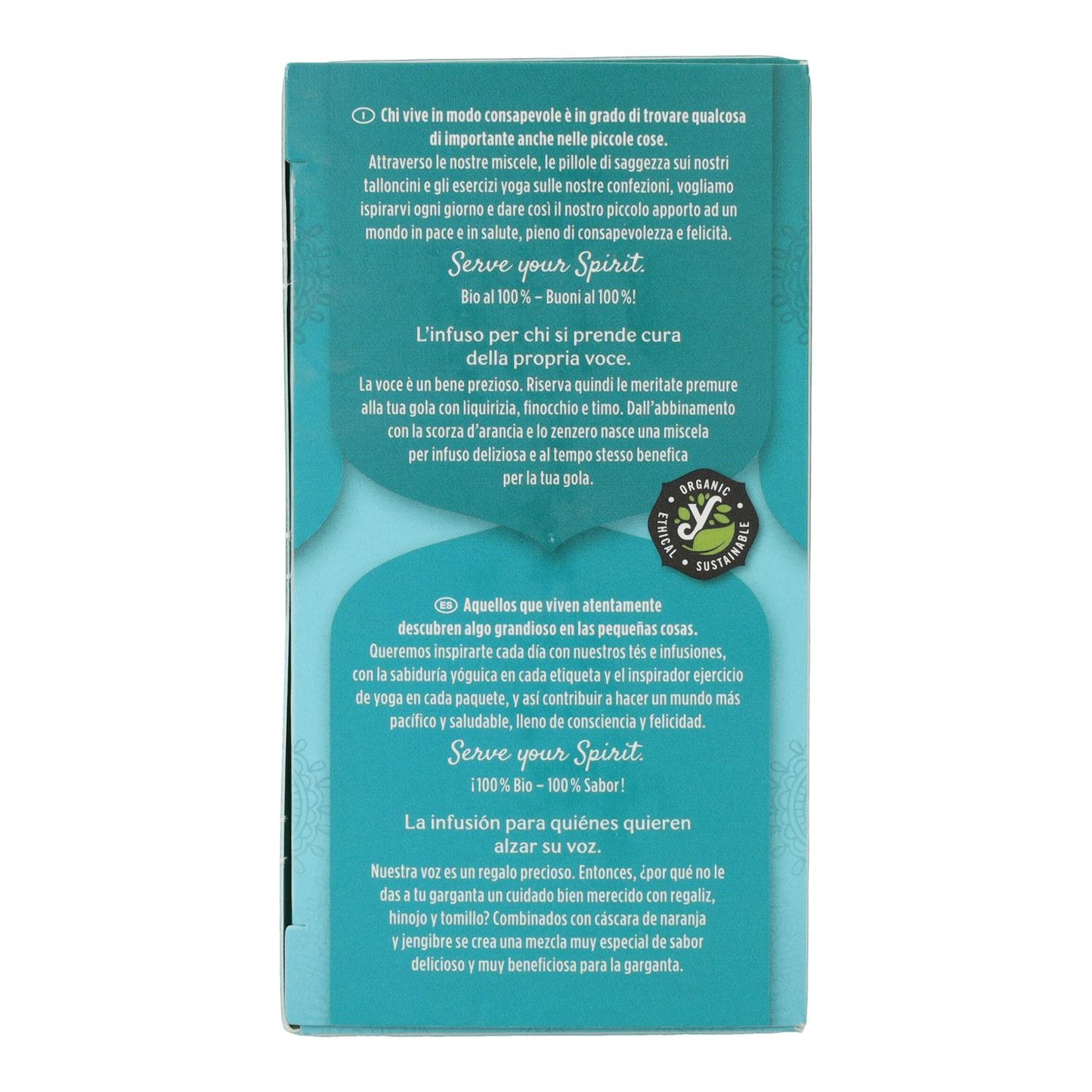 Yogi Tea BIO Voz Clara, 17 påsar