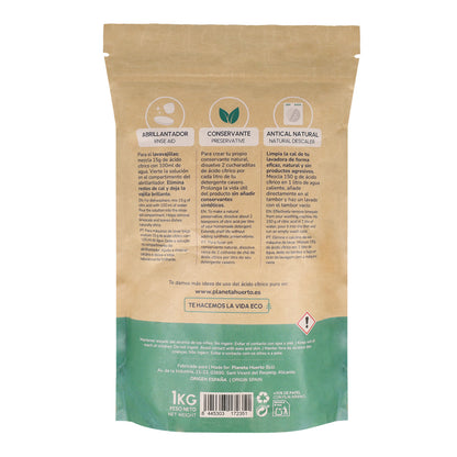Pack 3xZitronensäure Planeta Huerto 1 Kg