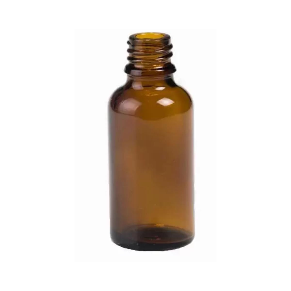 Amberkleurige glazen fles, Camassia 50 ml
