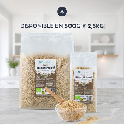 Arroz Basmati integral ECO Planeta Huerto 2,5 kg