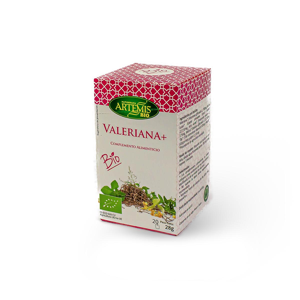 Valeriana +  för infusion Artemis Bio 20 påsar