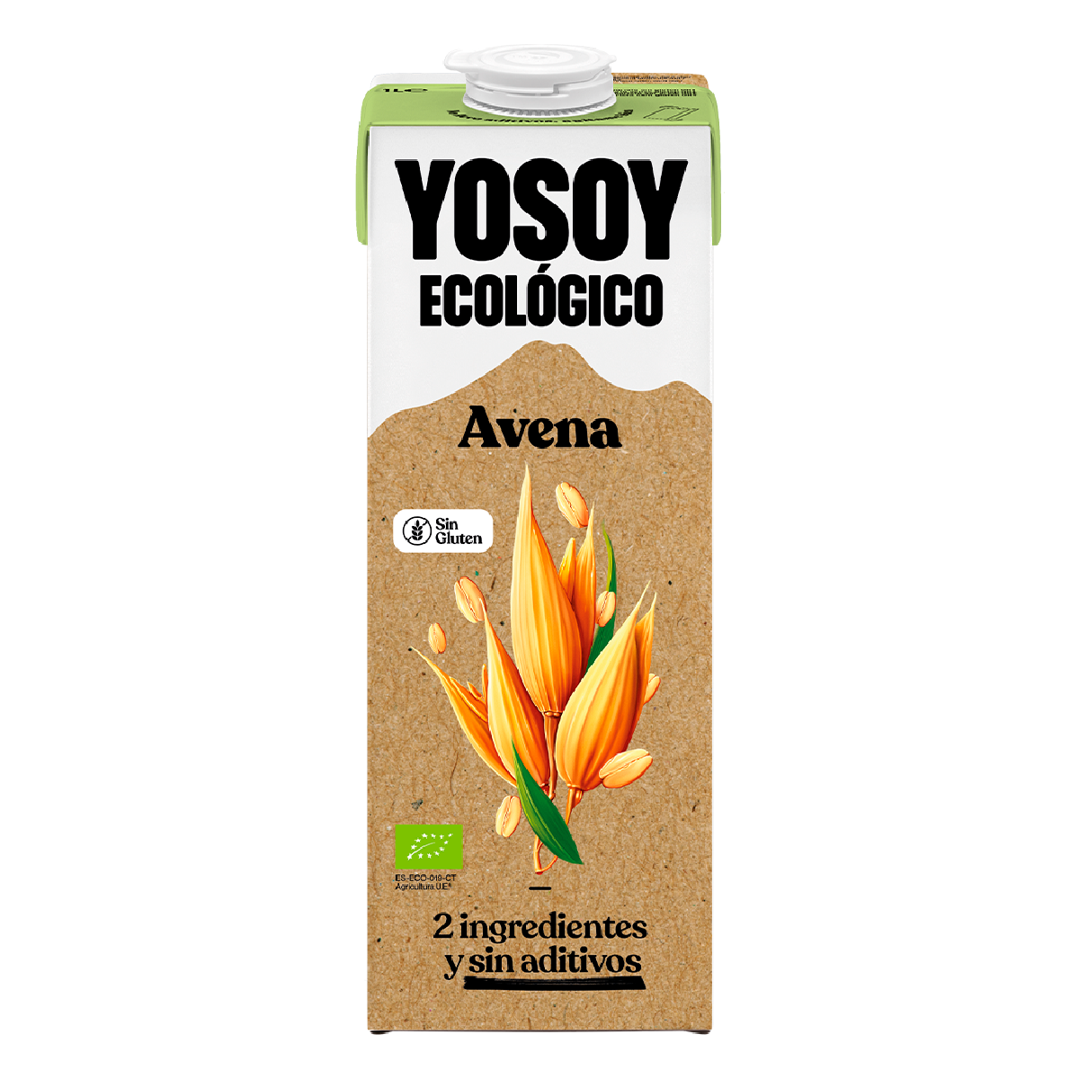 Pack of 6 x Yosoy Organic Gluten-Free Oat Drink, 1 L