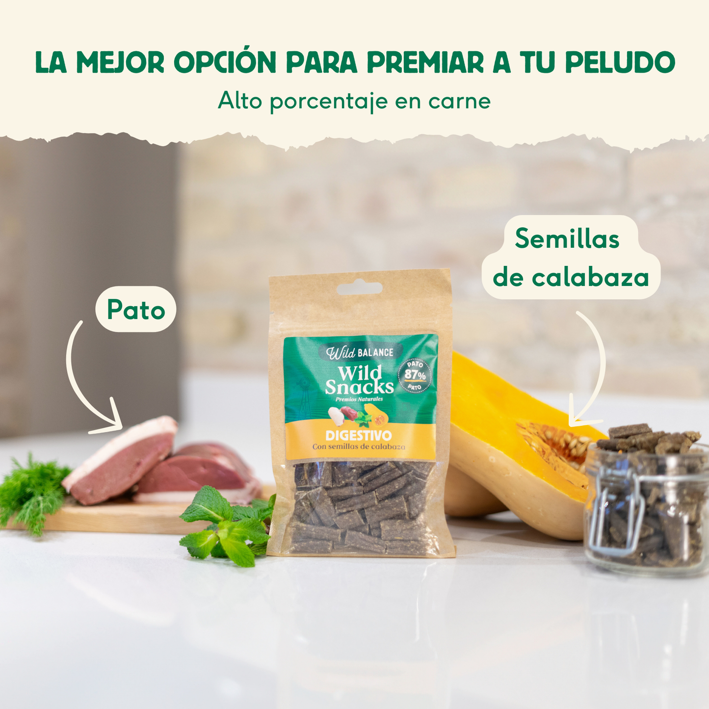 Wild Snacks Digestivo Semi di zucca Wild Balance