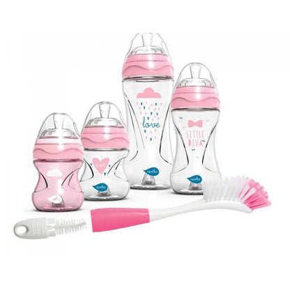 Set Babyflaschen Geschenk Grün