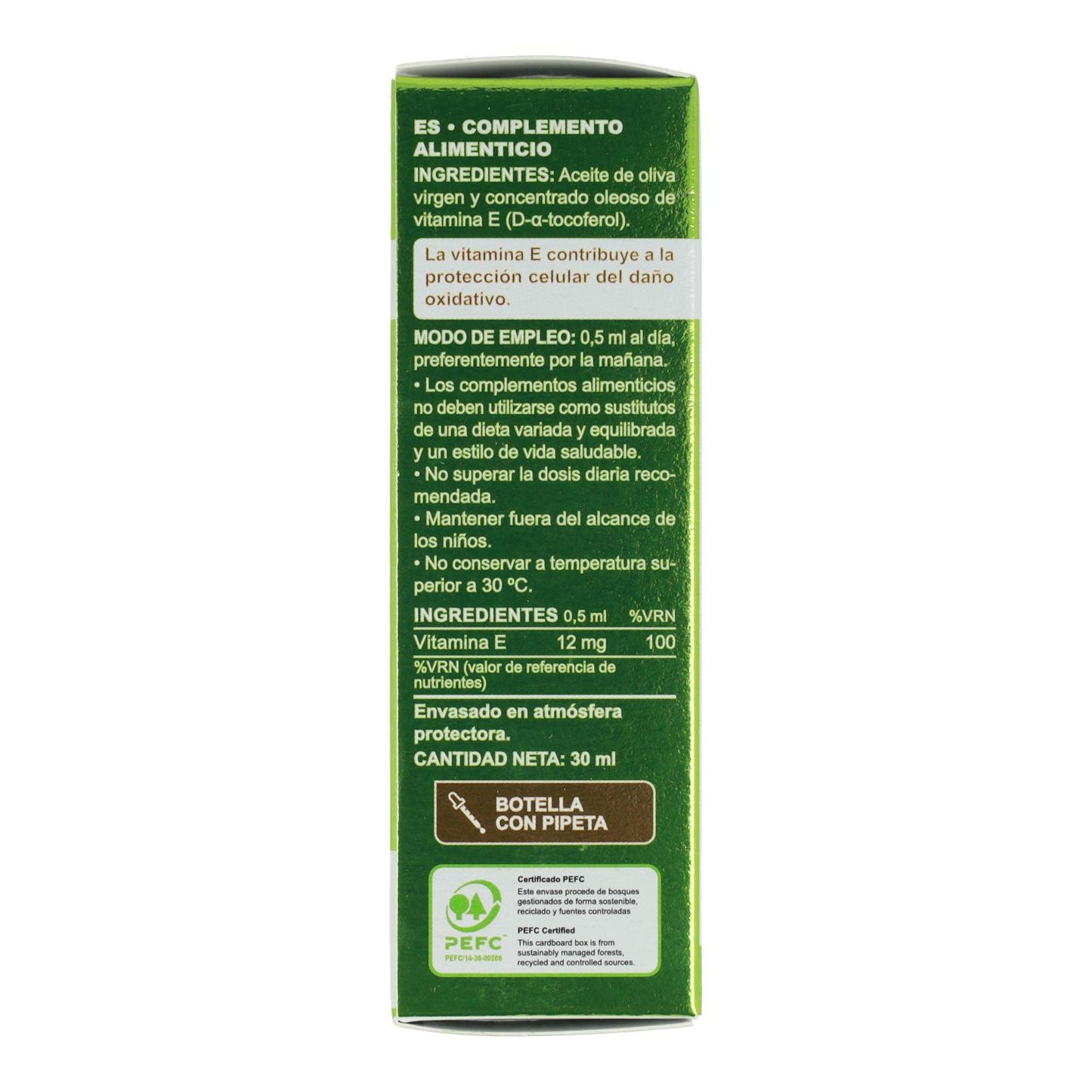 Vloeibare vitamine E Marnys, 30 ml