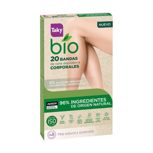 Paski do depilacji woskiem BIO Taky 20 pasków