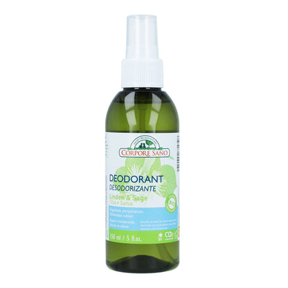 Confezione da 2 deodoranti al tiglio e salvia Corpore Sano 150 ml