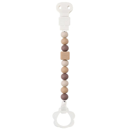 Fopspeenclip  (met fopspeenclip) Doukidou Blauw-Wit